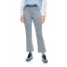 Marccain Sports - AS 8119J11 Stretch broek discrete print ecru blauw.